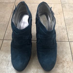 Calvin Klein Suede Booties